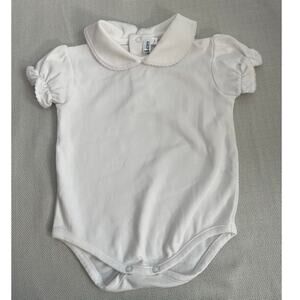 Mi Lucero One piece shirt with peter pant collar size 6 mo